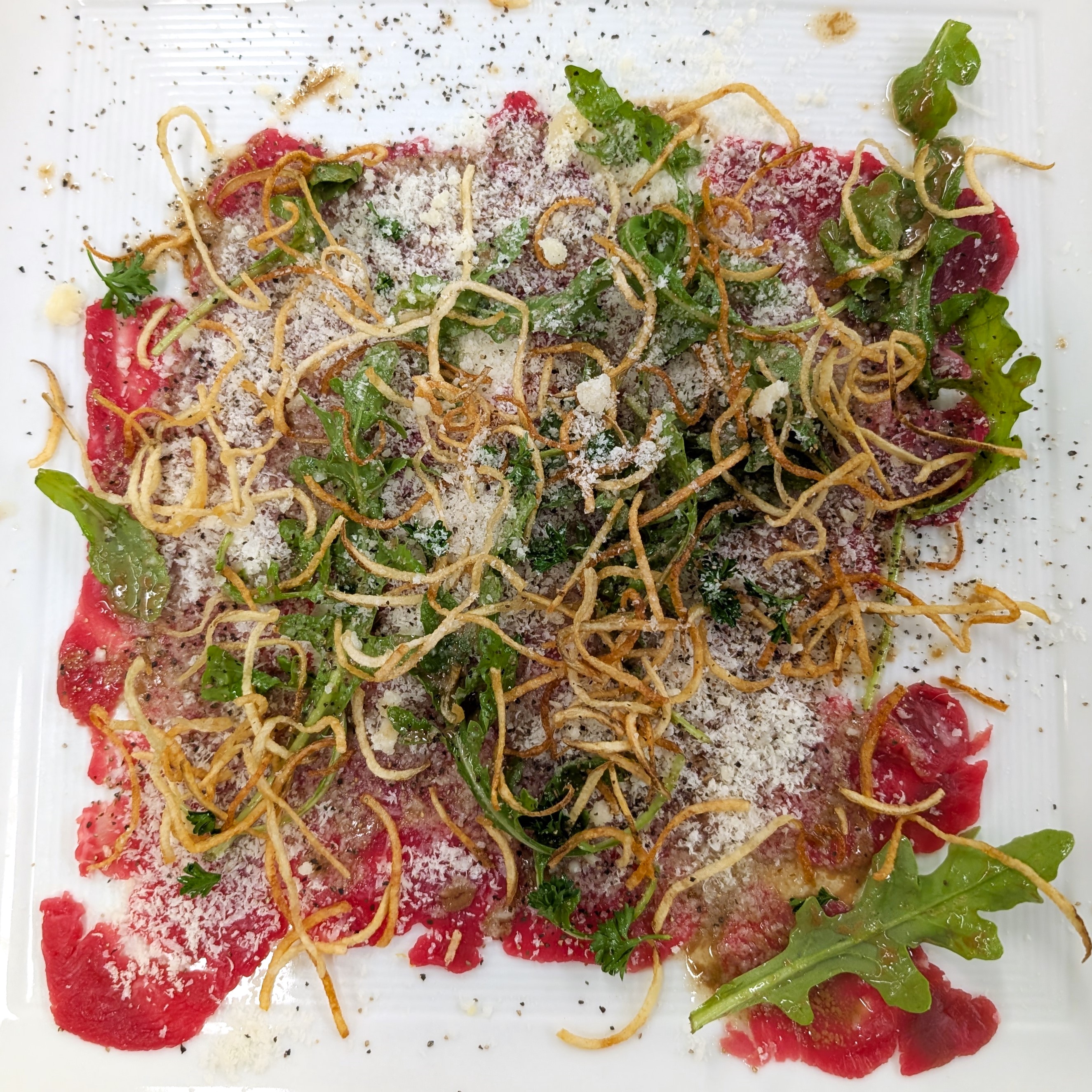 Carpaccio de boeuf